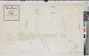 Hemmerde (Unna), Frömern (Fröndenberg), Bausenhagen (Fröndenberg), Fröndenberg (Fröndenberg), Teilung der Waldparzellen Schelk, Bl. 1 Reinkarte Hemmerde Flur 4 u. 12