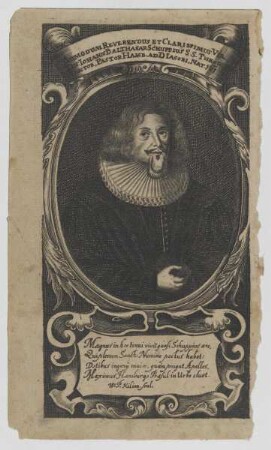 Bildnis des Iohann Balthasar Schuppius