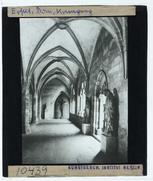Erfurt, Dom : Kreuzgang