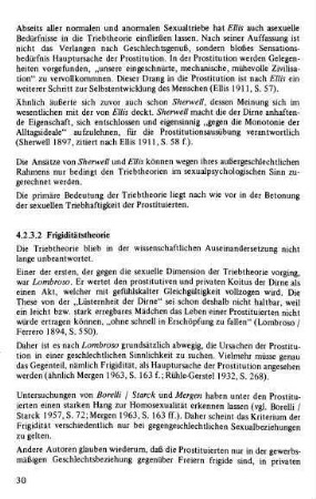 4.2.3.2 Frigiditätstheorie
