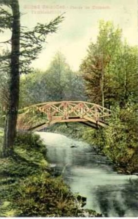 Die Teufelsbrücke im Kurpark von Bad Salzuflen