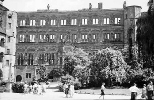 Heidelberg: Schlosshof