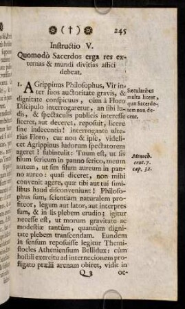 245-246, Instructio V