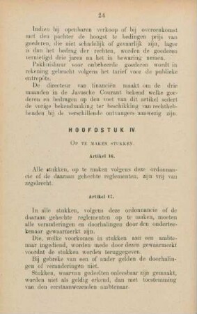 Hoofdstuk IV. Op te maken stukken