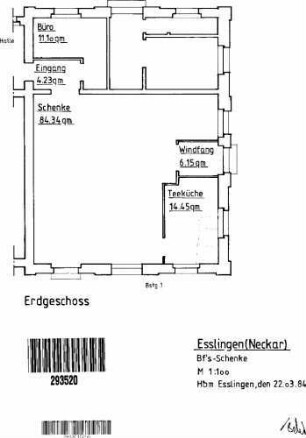 Esslingen (Neckar): Bahnhofs-Schenke Nebengeb.
