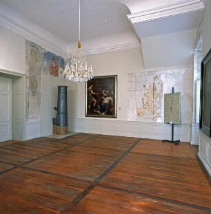 Residenzschloss Ludwigsburg — Altes Corps de logis — Östliches Appartement — Schlafgemach & Raum 74