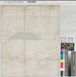 Herzlake (Herzlake) Börstel (Fürstenau) Lage (Haselünne) Grenzen der Wettruper, Velster und Derenter Mark 1776 o.M. 56 x 46 Skizze Friemel Bem.: fehlt Mittelstück, restauriert KSM Nr. 603,1