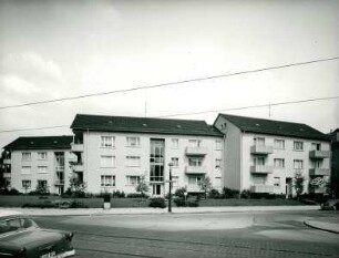 Berlinische Lebensversicherungs A.G. Wiesbaden - Wohnhäuser (Bernusstraße, Georg-Speyer-Straße, Franz-Rücker-Allee), Frankfurt am Main, 1956