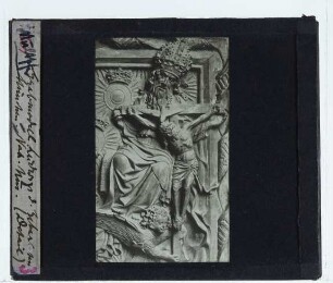 Multscher, (Entwurf für) Grabplatte Ludwigs d. Gebarteten (München BNM)