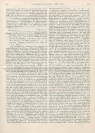 461-463 [Rezension] Vilmar, Aug. Fr. Chr., Collegium biblicum