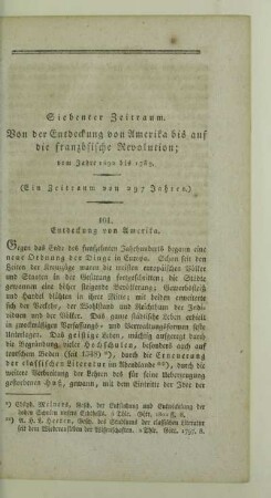 101. Entdeckung von Amerika
