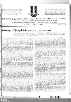 Lebendige Leistungskräfte