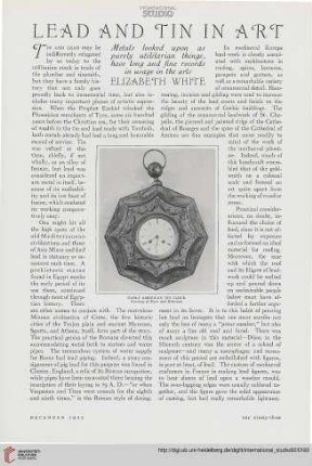 82.1925 = Nr. 343: Lead and tin in art