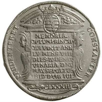 Münze, Sterbetaler, 1683, 1683