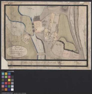 Plan von der Steinmühle, Amt Giebichenstein