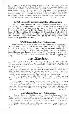 Zur Berufswahl unserer nächsten Abiturienten.