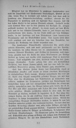 II. Das Eimbeckische Haus.