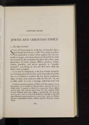Chapter seven - Jewish and christian ethics