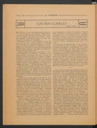 Los dos claveles