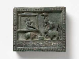 Jataka-Kachel: Saluka-Jataka