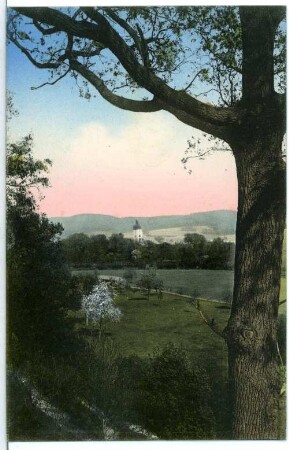 Waldenburg. Blick von der Rochlitzer Straße