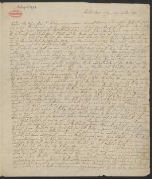 Brief an Karl Klingemann : 17.11.-18.11.1829