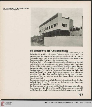 1: Die Eroberung des flachen Daches