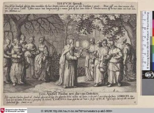 [Parabel von den klugen und törichten Jungfrauen; The wise and the foolish Virgins]