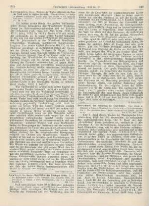 520-522 [Rezension] Schweitzer, Carl (Hrsg.), Das religiöse Deutschland der Gegenwart. Bd. 2: Der christliche Kreis