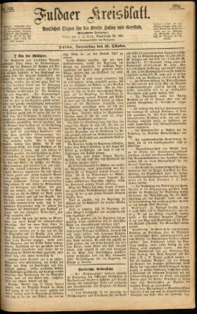 Ausgabe vom Donnerstag, den 19. Oktober 1882.