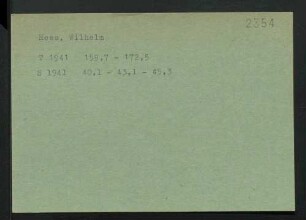 Hees, Wilhelm