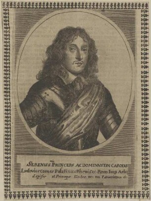 Bildnis von Carolvs Lvdovicvs, Kurfürst von Pfalz