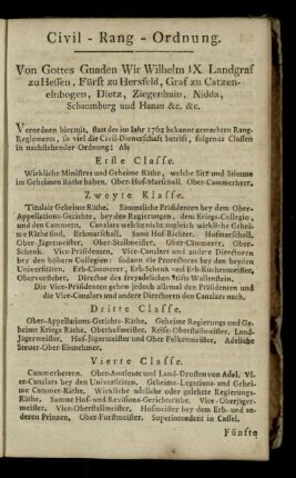 Civil-Rang-Ordnung