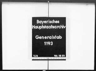 Manöver II. gegen III. bayerisches Armeekorps
