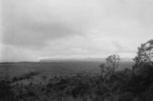 Sudan-Tiefland : Nebel zieht vom Sudan-Tiefland zur Hochfläche