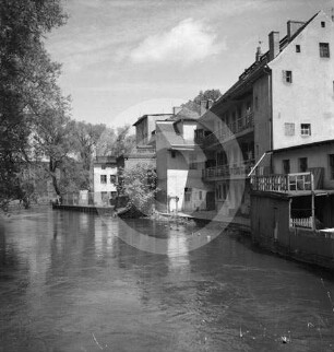 Häuser bei den Mühlen in Bromberg