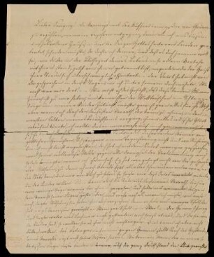 Brief von Bettina von Arnim an Friedrich Carl von Savigny