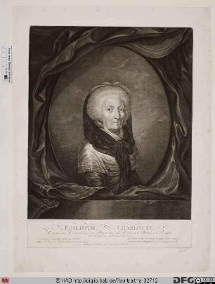 Bildnis Philippine Charlotte, Herzogin zu Braunschweig-Lüneburg-Wolfenbüttel, geb. Prinzessin von Preußen