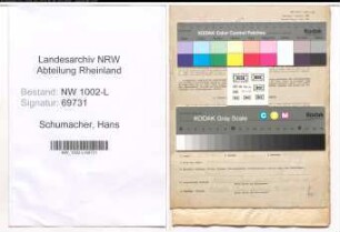 Entnazifizierung Hans Schumacher , geb. 10.06.1910 (Justizinspektor)