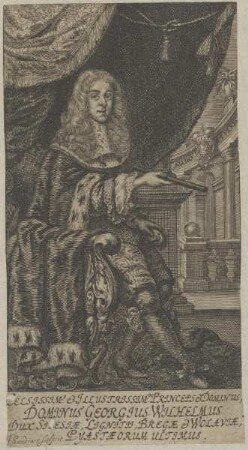 Bildnis des Georgius Wilhelmus von Liegnitz