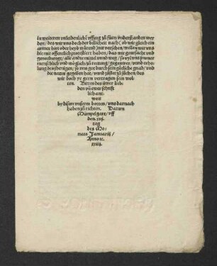 Denkschrift Herzog Ulrichs von Württemberg an die Reichsstände auf dem Nürnberger Reichstag 1524 (Druck) (18)