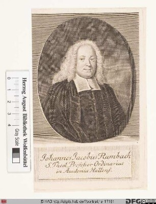 Bildnis Johann Jacob Rambach (I)