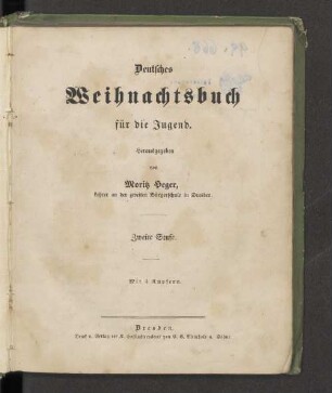 2. Stufe: Deutsches Weihnachtsbuch für die Jugend