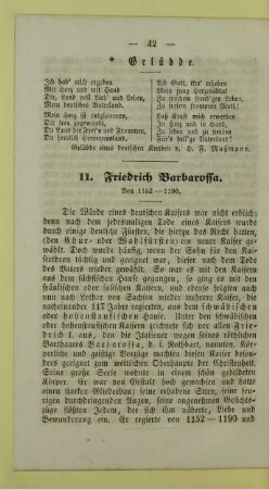 11. Friedrich Barbarossa
