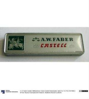 Stiftkästchen; Faber-Castell Schulkasten