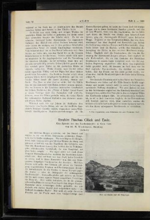 Ibrahim Paschas Glück und Ende.