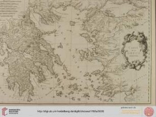 Carte de la Grèce ancienne