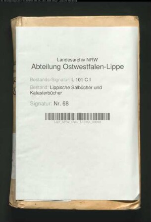 Salbuch des Fleckens Lage von 1782 (Duplikat)