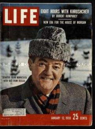 Amerikanische Zeitschrift "Life". 46. Volume 1959