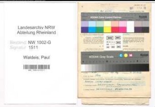Entnazifizierung Paul Waldeis, geb. 11.02.1899 (Techn.Kaufmann)